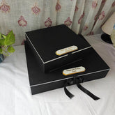 Black Empty Hamper Box