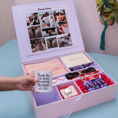 Pink Gift Hamper Box -B2