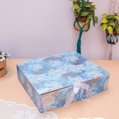 Blue Gift Hamper Box { Large }