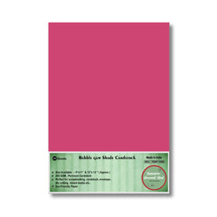 Bubble gum Shade Cardstock A-4 (Pack of 10 Sheets)