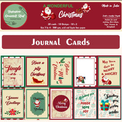 Journal card ( A Wonderfull Christmas )
