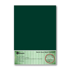 Bottle Green Shade Cardstock A-4 (Pack of 10 Sheets)