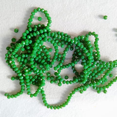 Real Stone Beads - Parrot Green