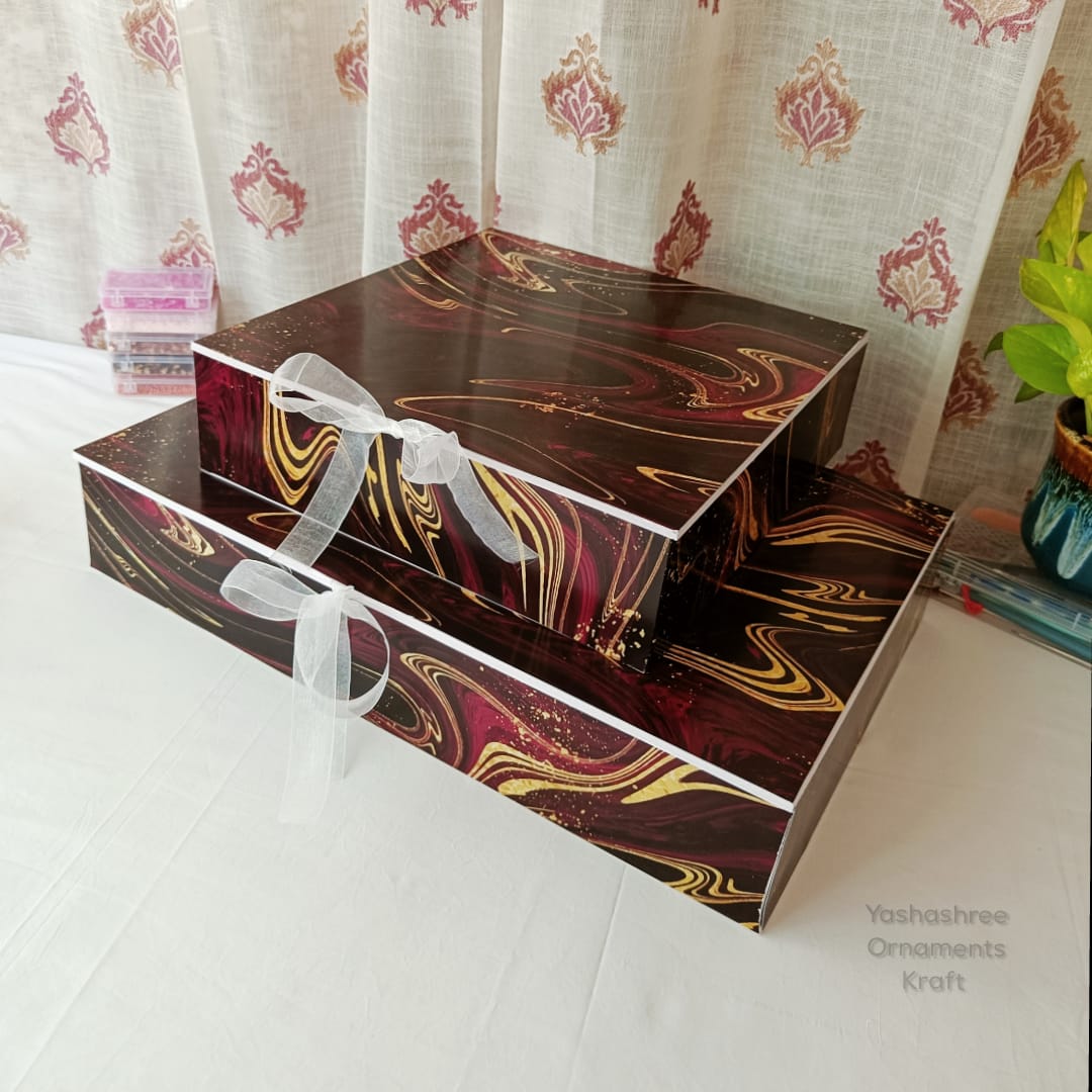 Shirt / Hamper Box - Mehroon