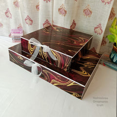 Shirt / Hamper Box - Mehroon