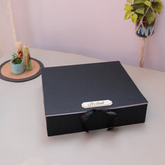Black Gift Hamper Box (Large) -A1