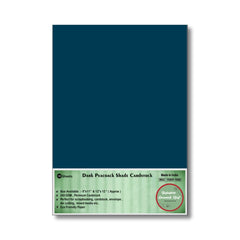 Dark Peacoack Shade Cardstock A-4  (Pack of 10 Sheets)
