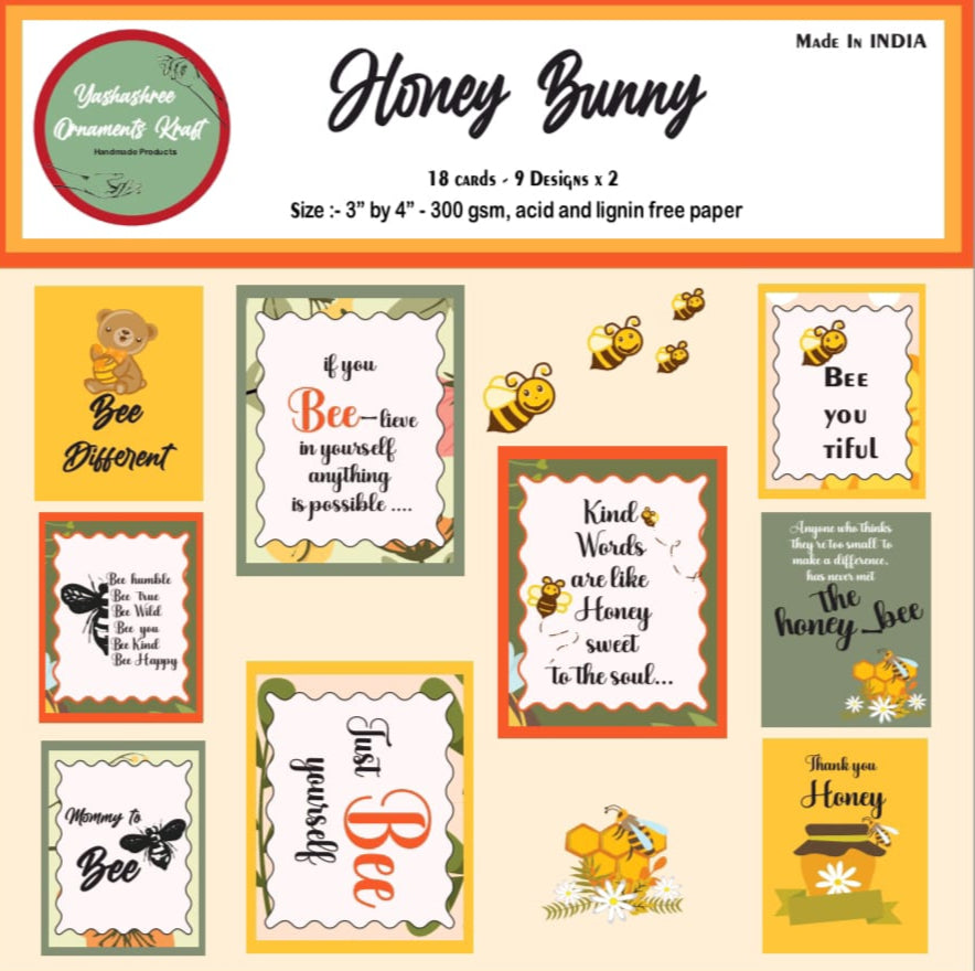 Journal card ( Honey Bunny )