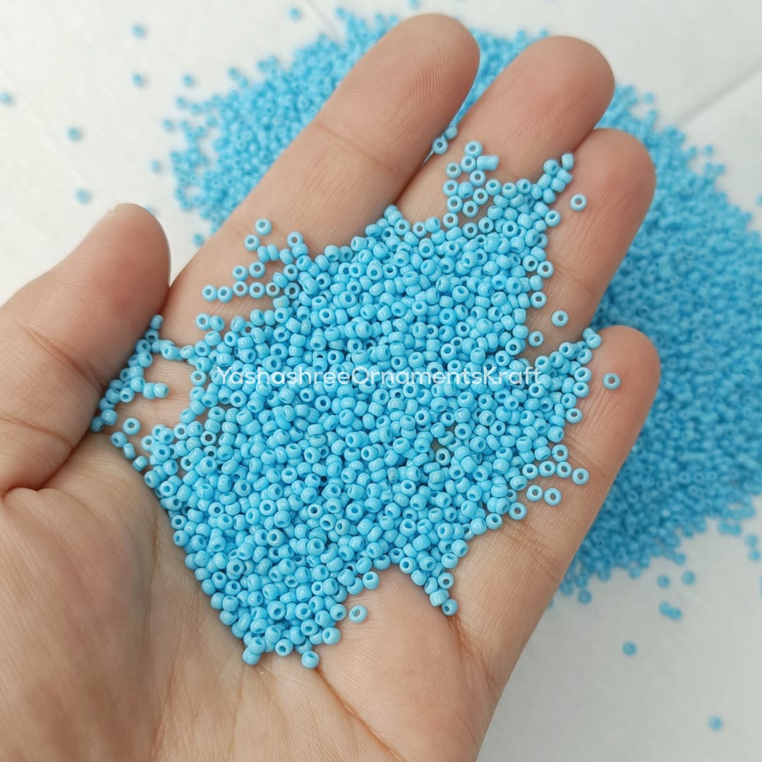 Shaker Beads -sky  Blue