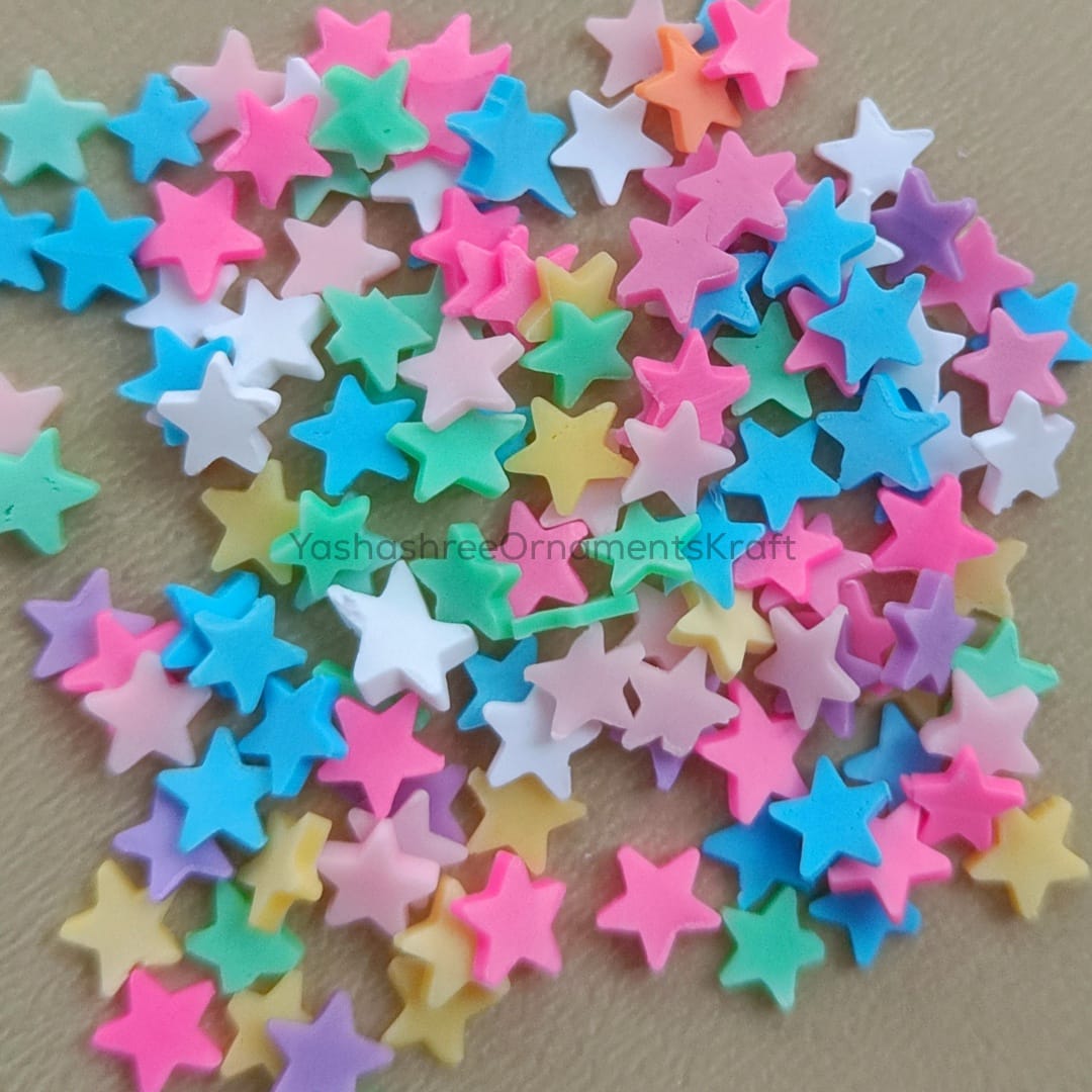 Multicoloured Stars Shaker Slices