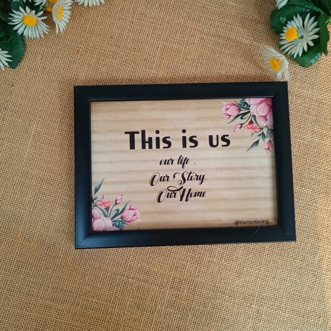 This is us | 5X7"