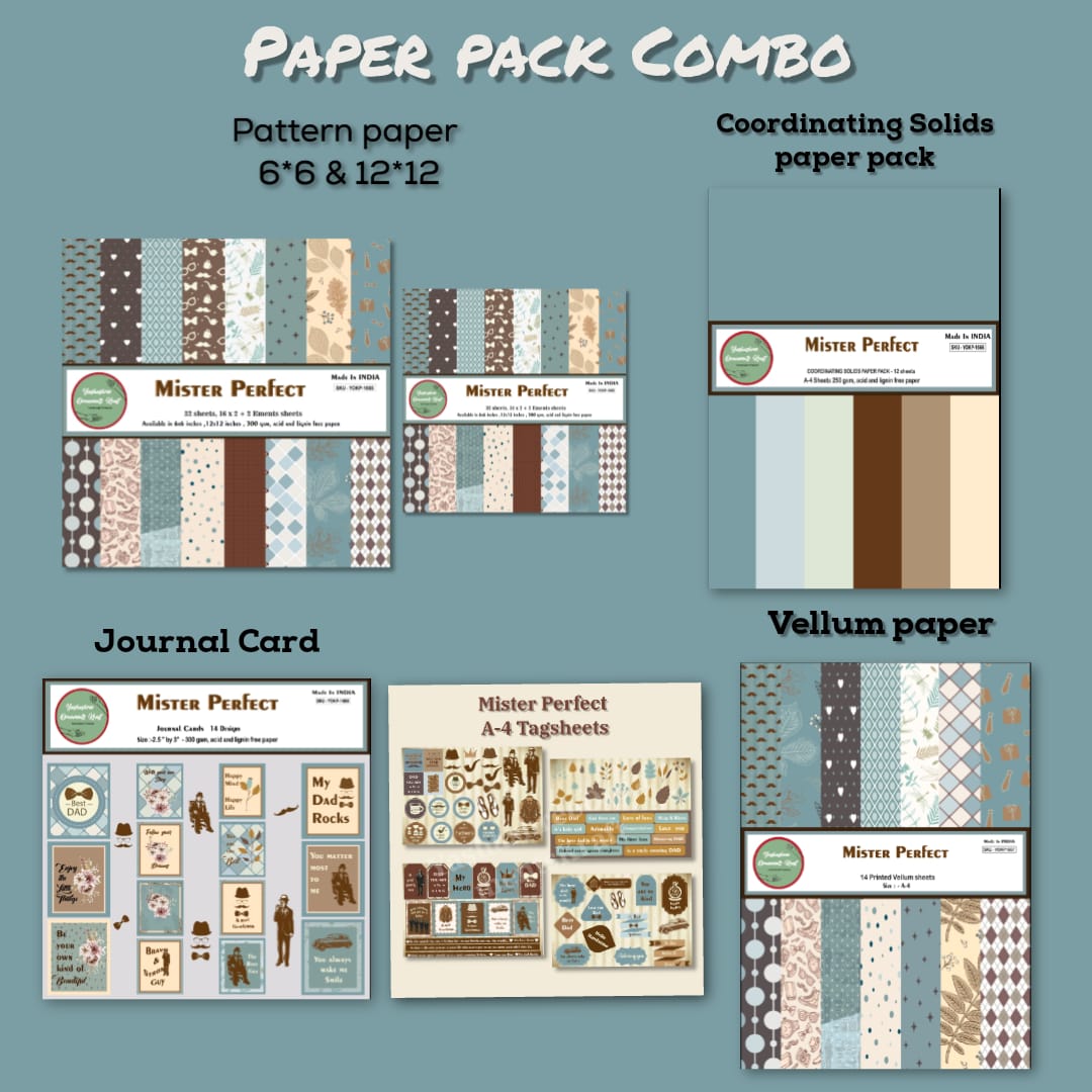 Mister Perfect- Paper Pack Combo