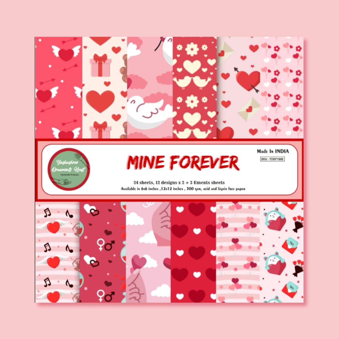 Mine Forever  12"x 12" Paper Pack