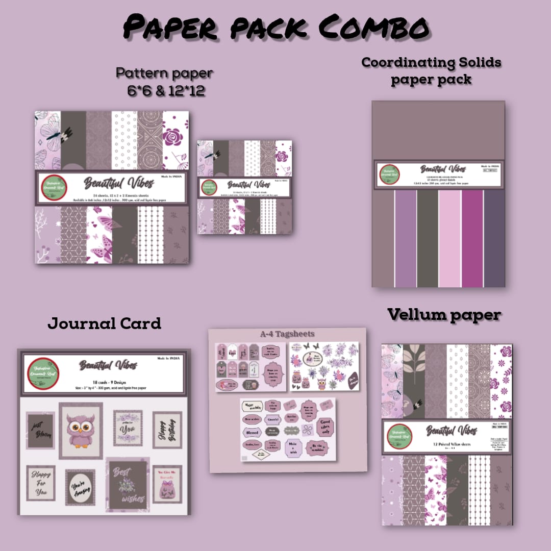 Mauve Story - Paper Pack Combo