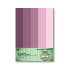 Mauve Shade Cardstock  A-4 size  (Pack of 10 Sheets)