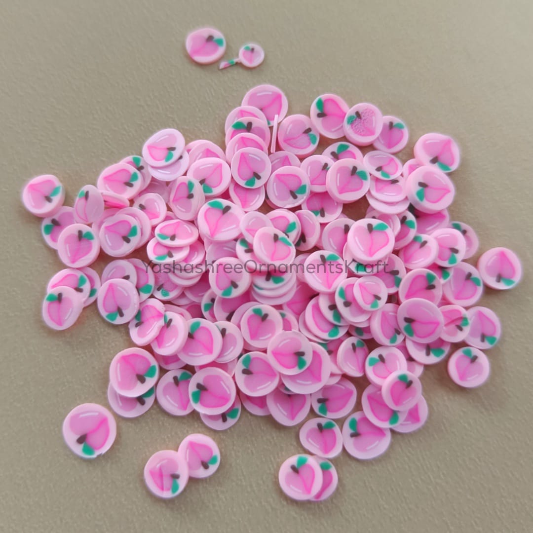 Pink Peach Slices
