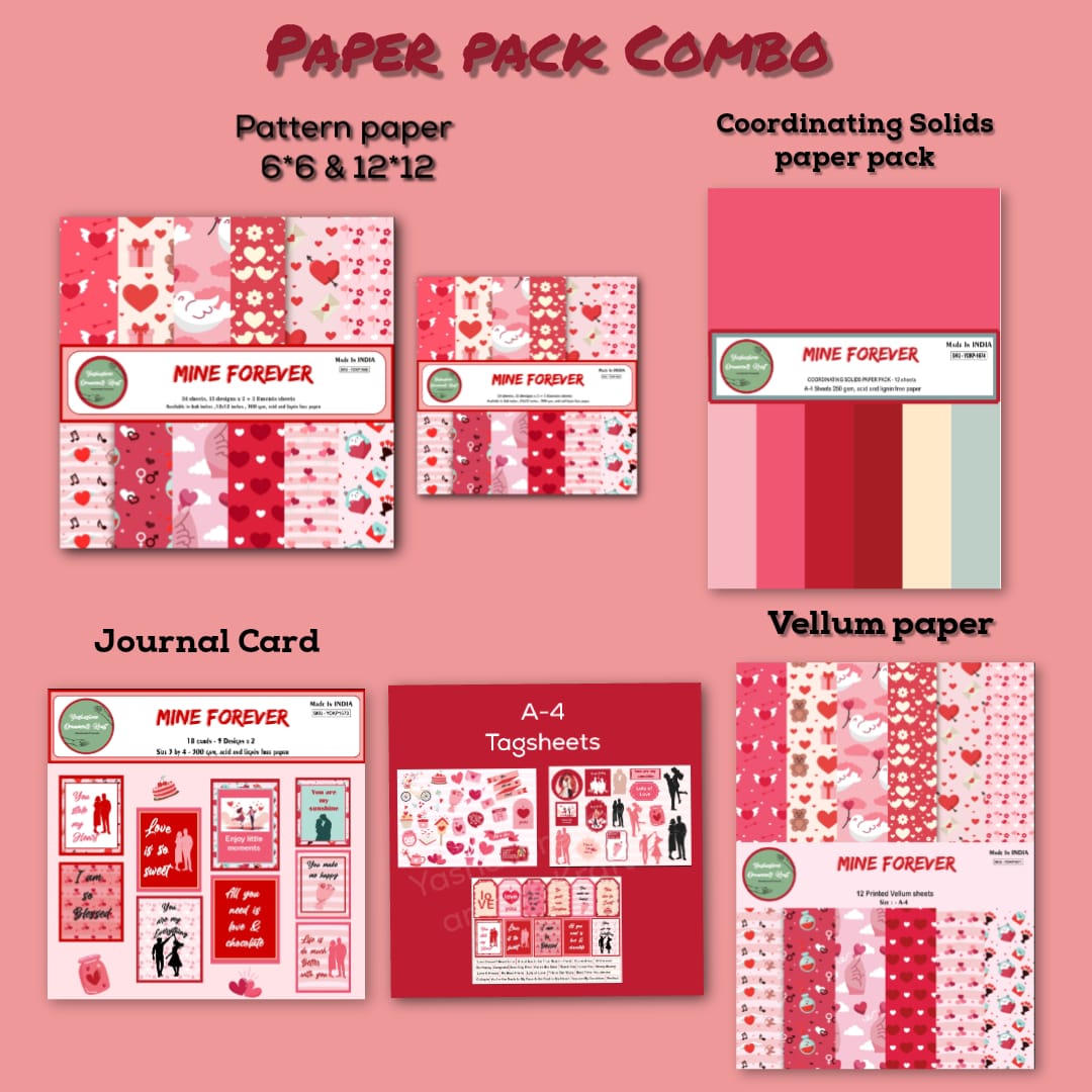 Mine Forever- Paper Pack Combo